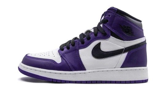 Jordan 1 Retro High Court Purple White (GS)