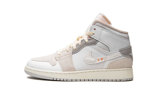 Jordan 1 Mid SE Craft Inside Out White Grey