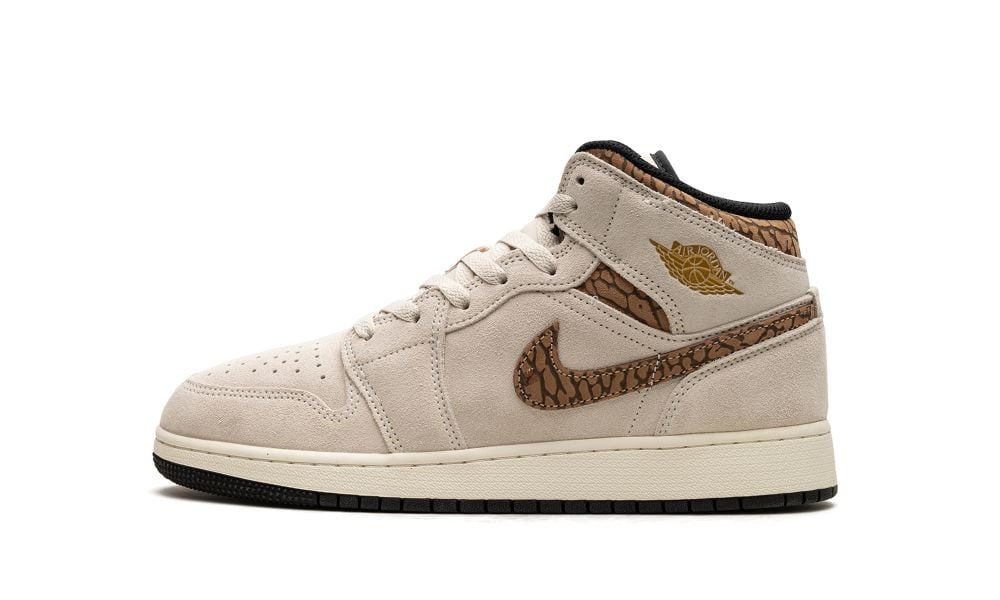 Jordan 1 Mid SE Brown Elephant (GS)