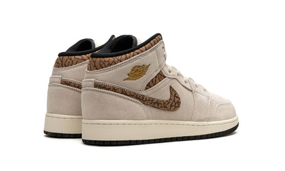 Jordan 1 Mid SE Brown Elephant (GS)