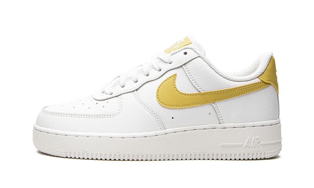 Nike Air Force 1 '07 White Saturn Gold White White (W)