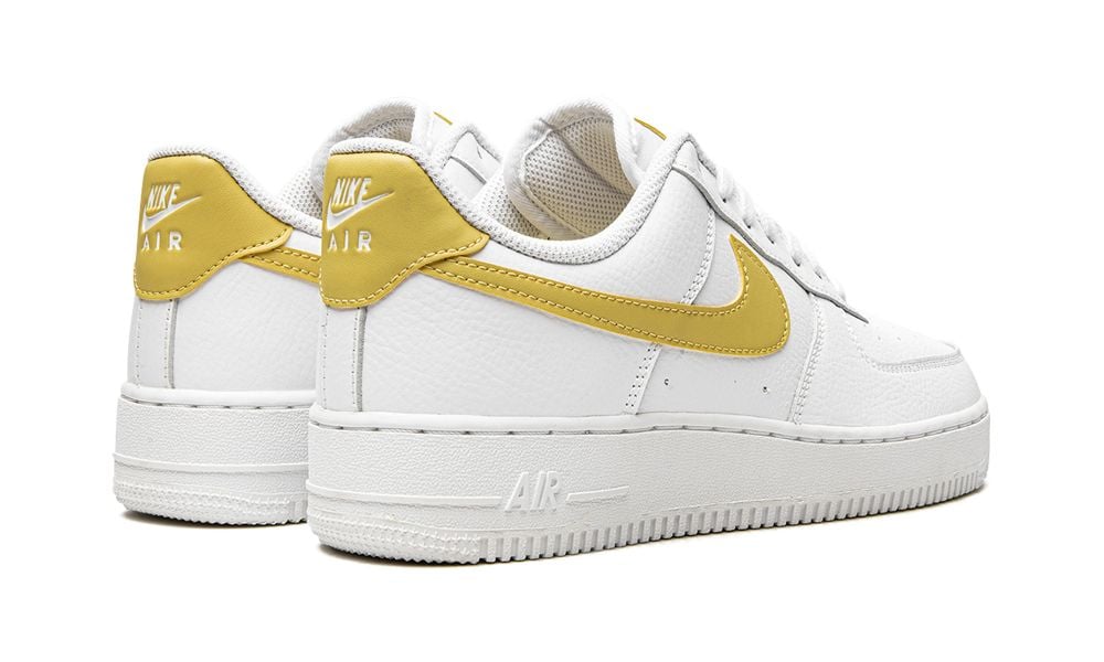 Nike Air Force 1 '07 White Saturn Gold White White (W)