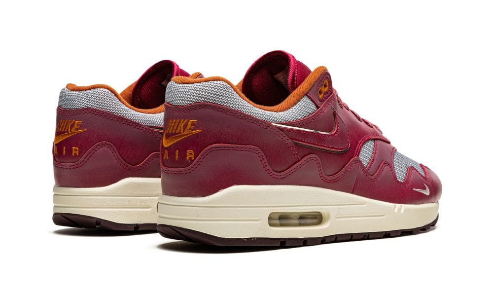 Nike Air Max 1 Patta Waves Rush Maroon (with Bracelet)