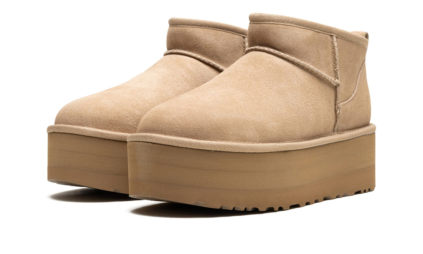 UGG Classic Ultra Mini Platform Boot Sand (Women's)