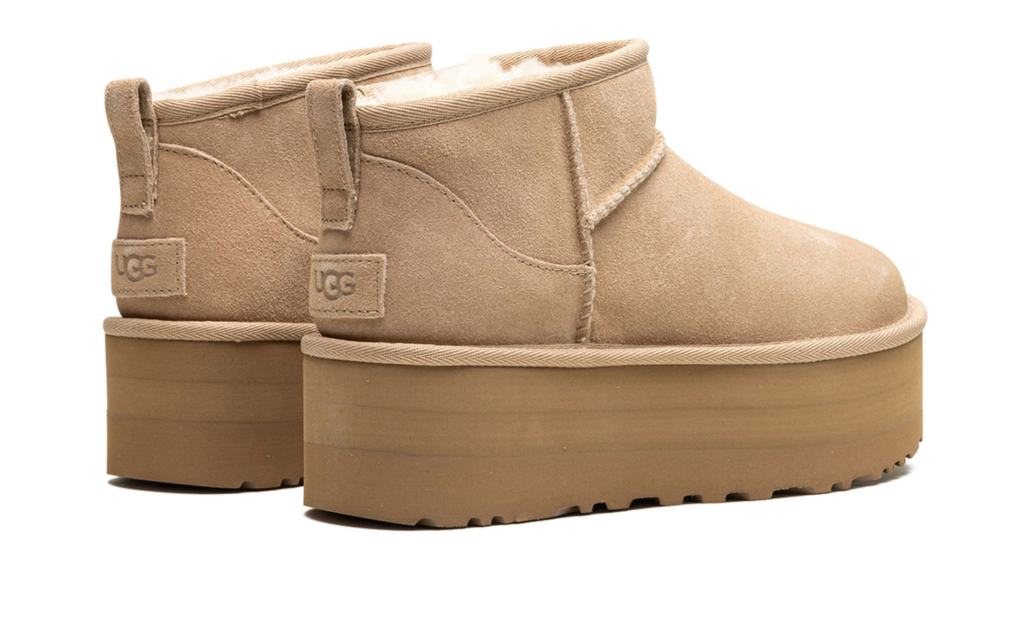 UGG Classic Ultra Mini Platform Boot Sand (Women's)